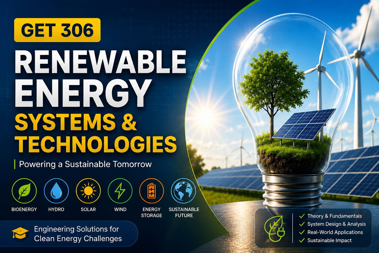 GET 306: Renewable Energy Systems & Technologies